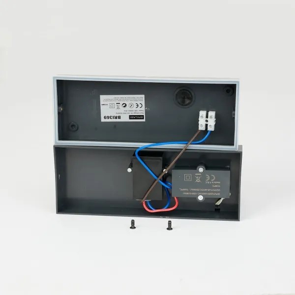 Brilagi-LED TESSI kültéri fali lámpa érzékelővel LED/10W/230V antracit IP54