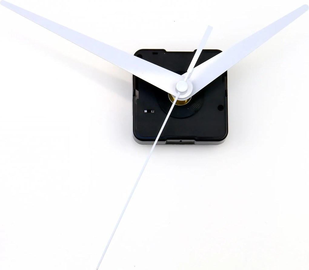 Csendes kvarc szerkezet Fehér és másodpercmutató 11,6 cm Diy szett