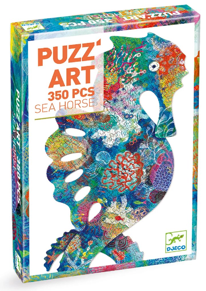 Művészeti puzzle - Tengericsikó, 350 db-os - See Horse