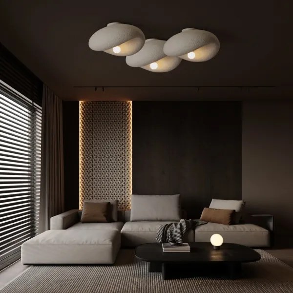 BRILAGI - WABI SABI mennyezeti lámpa 1x E27/60W/230V, átmérő 40 cm, fehér