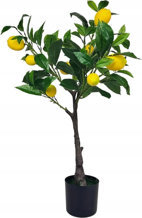 Művirágok Citromfa műnövény 70 cm magas cserépben