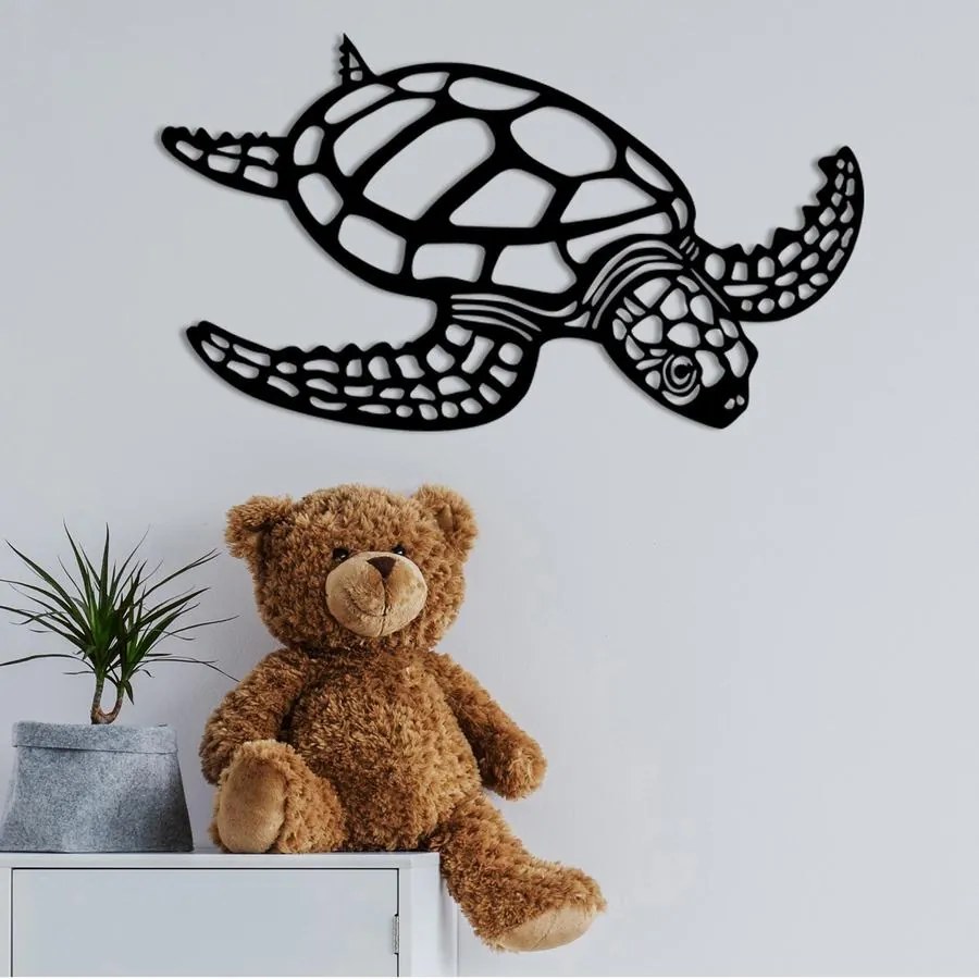 Fém fali dekoráció, Caretta Caretta