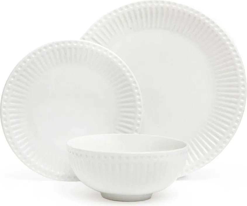 Porcelán kétszemélyes étkészlet 6 db-os Purita – Bonami Essentials