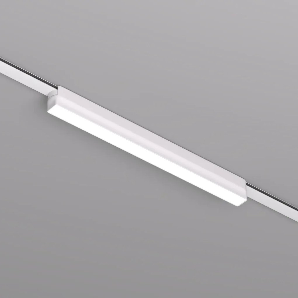 DK/EU-5301-WH Slim magnetic track light AIR LINEAR, 15W, 3000K, white color — DK/EU-5301-WH