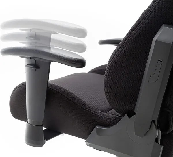 DXRacer irodai gamer szék, fekete