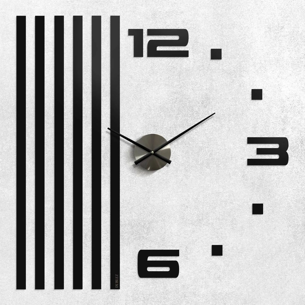 DUBLEZ | Fa lamellás falióra fából - ONE