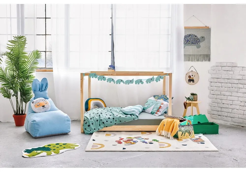 Egyszemélyes pamut gyerek ágyneműhuzat 140x200 cm Dino – Bonami Selection
