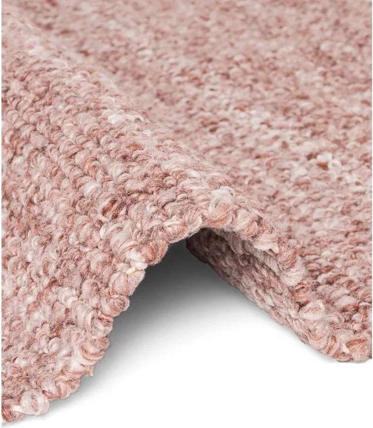 Törtrózsaszín kézi szövésű buklé szőnyeg 160x230 cm Notting Hill Portobello – Ted Baker