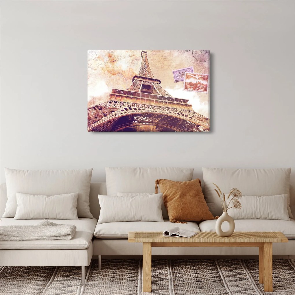 Kép - Kilátás Párizsból (90x60 cm)