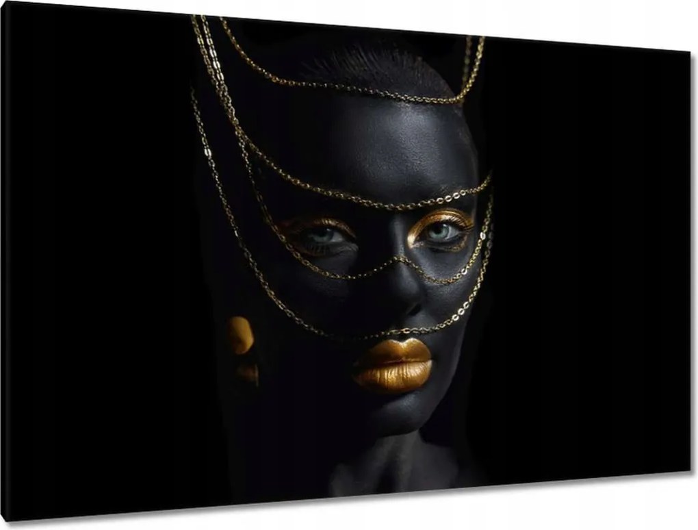 Festmények 120x80 Az aranyszínű csecsebecsék mögött