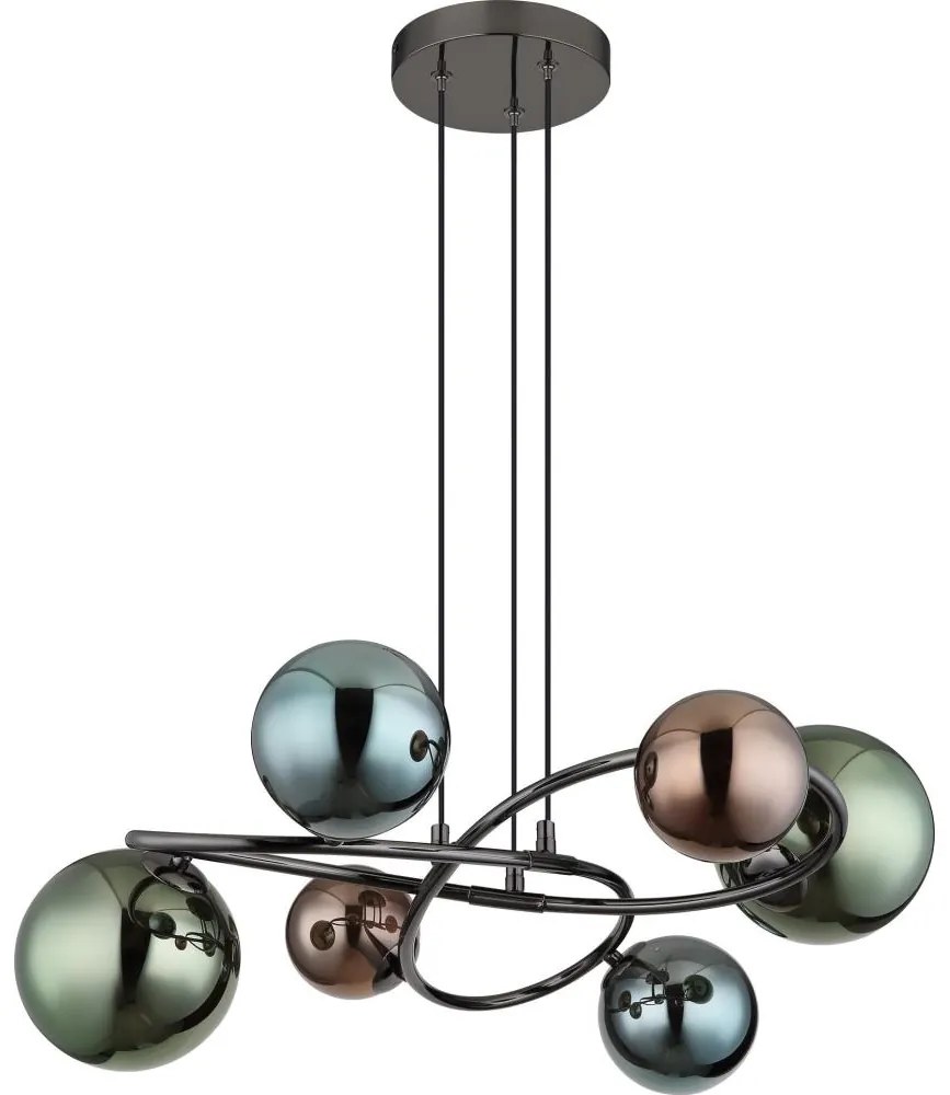 Globo 56142-6H - LED Csillár zsinóron RIHA 6xG9/3,5W/230V