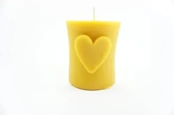 Méhviasz Gyertya Ökológiai illatmentes