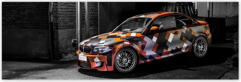 Poszterek 200x66 Narancssárga Bmw