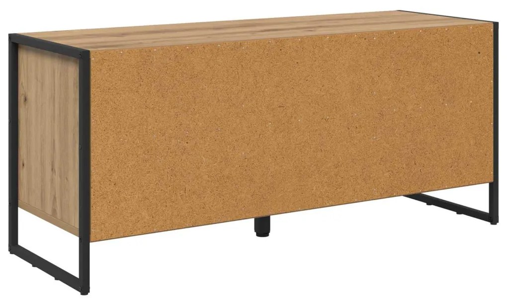 Cipőszekrény tárolóval Művészi tölgy 60 x 35 x 44 cm Faanyag