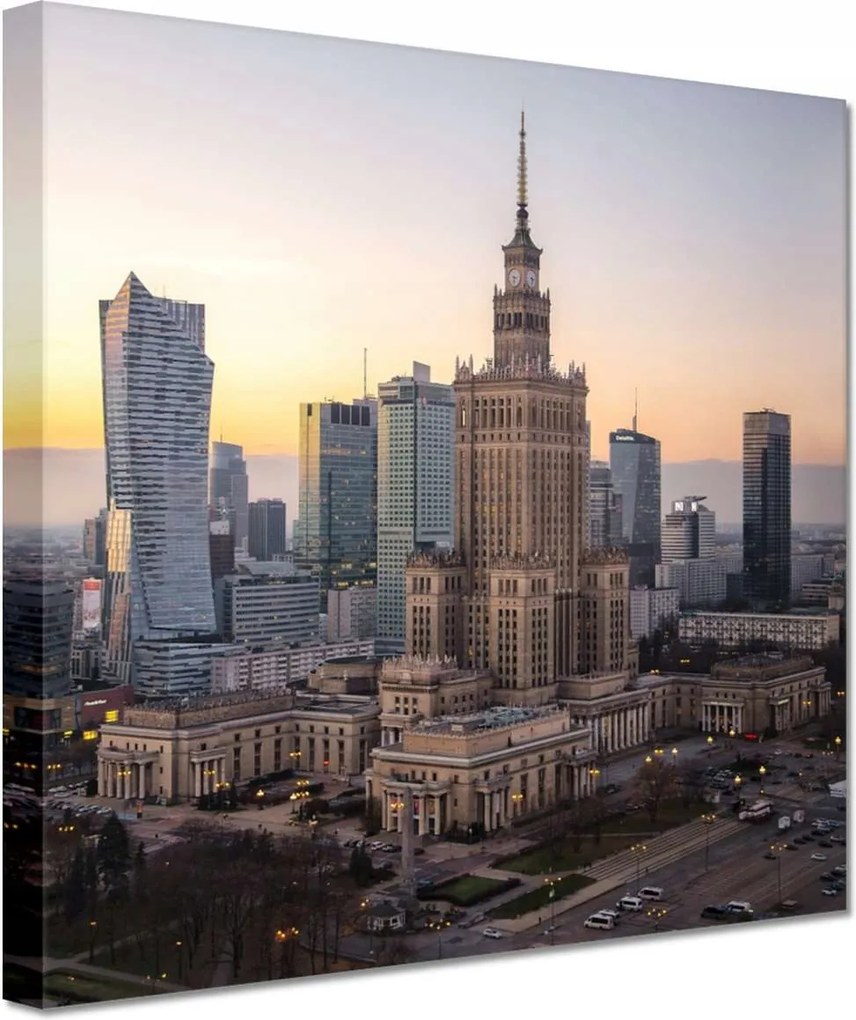 Festmények 20x20 Varsó Főváros Lengyel