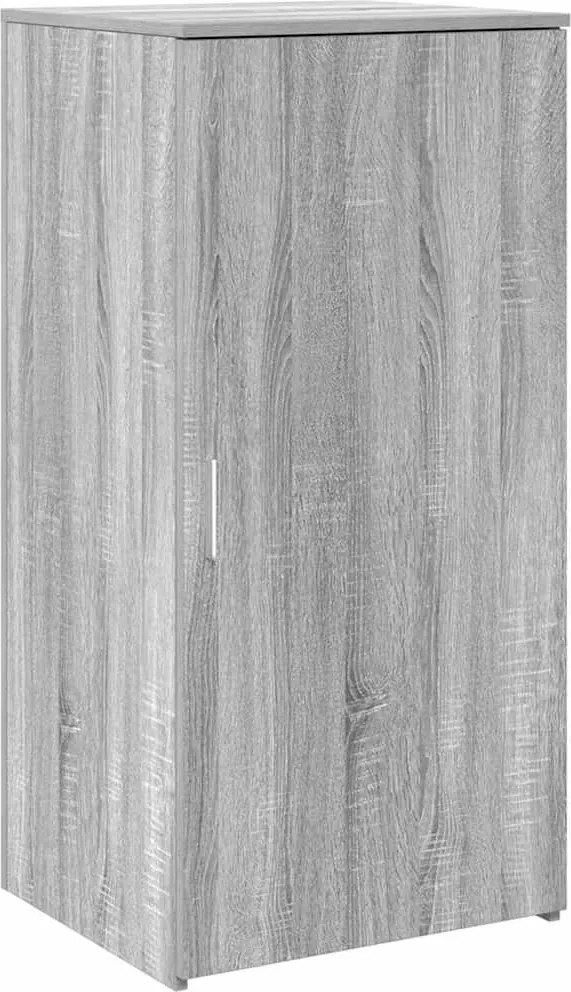 vidaXL tároló szekrény szürke sonoma 50x45x103,5 cm szerelt fa