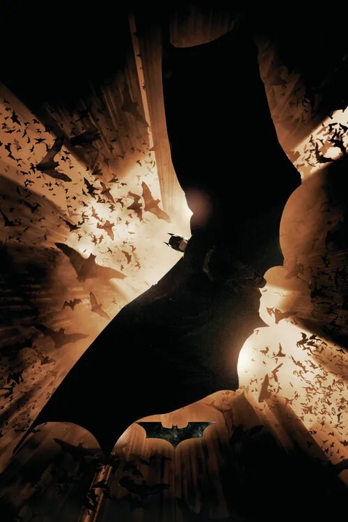 Plakát The Dark Knight Trilogy - Bat Wings