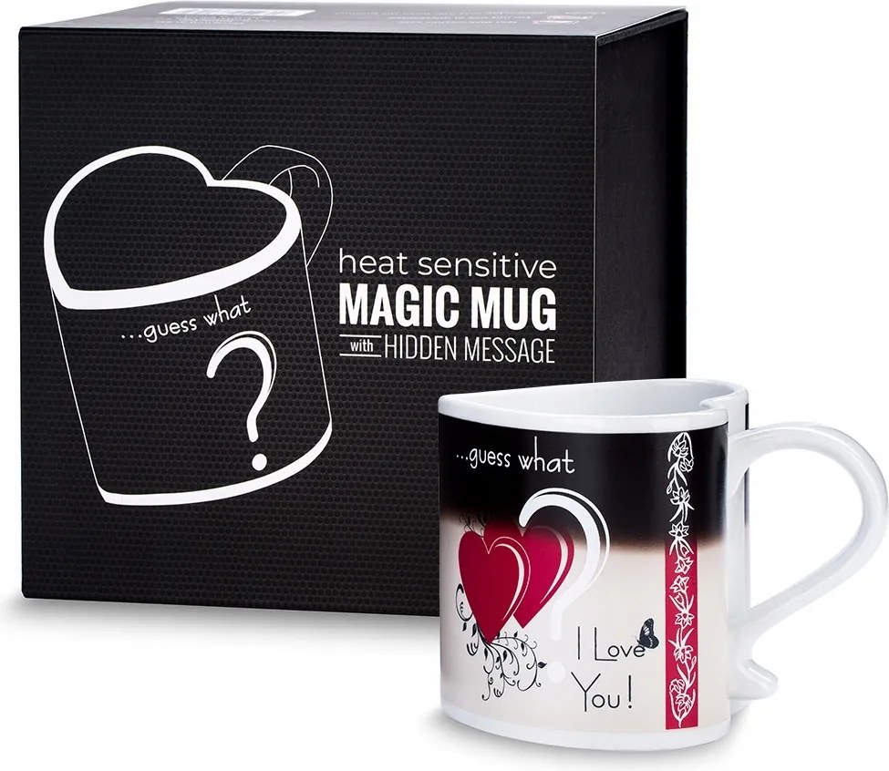 Thermoaktív Deluxe szív bögre (en) Valentin napra