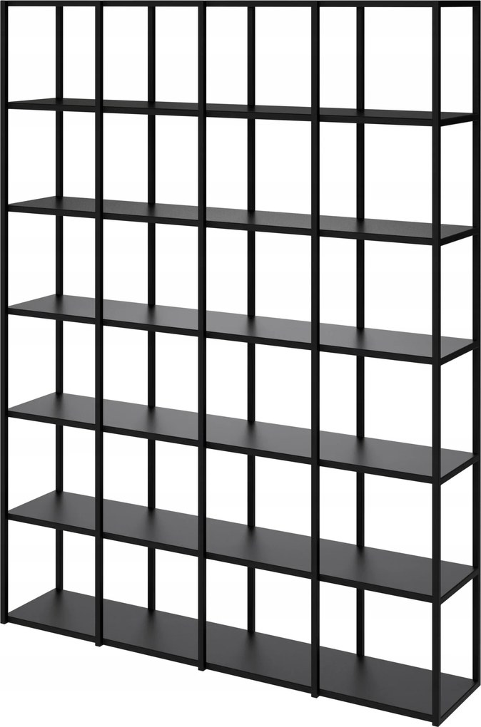 Könyvespolc Steel Box 212x160 Loft könyvek és iratrendezők