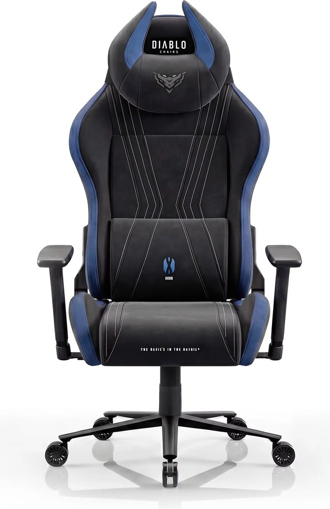 Szövet gamer szék fekete-kék Diablo X-Horn 2.0 Night Blue Normal