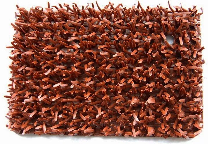 Lábtörlő Astroturf 91 cm teak brown Fű Süni Tű ^*Q2044