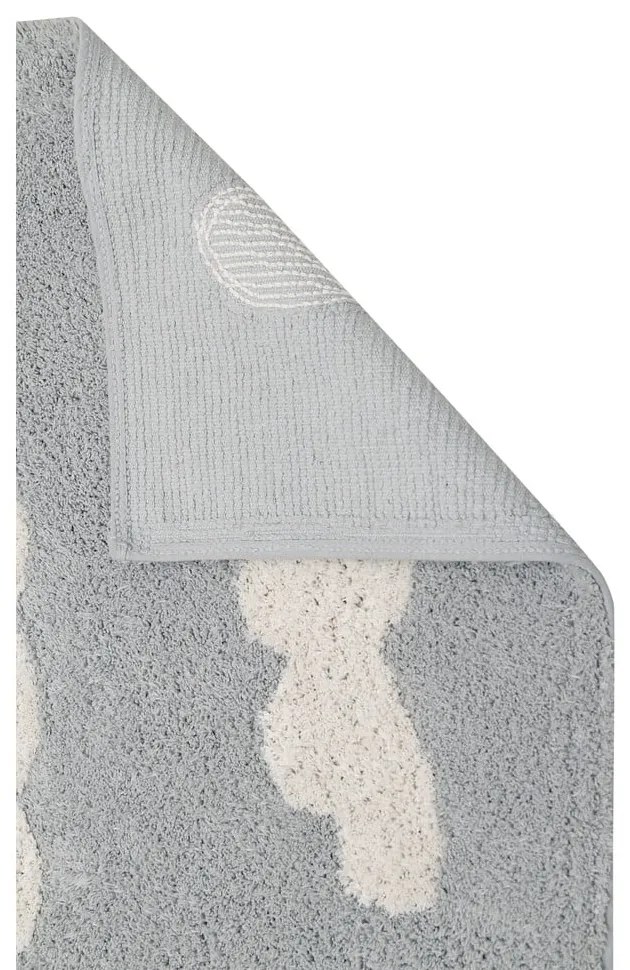 Szürke mosható kézi szövésű pamutkeverék gyerek szőnyeg 120x160 cm Clouds Grey – Lorena Canals