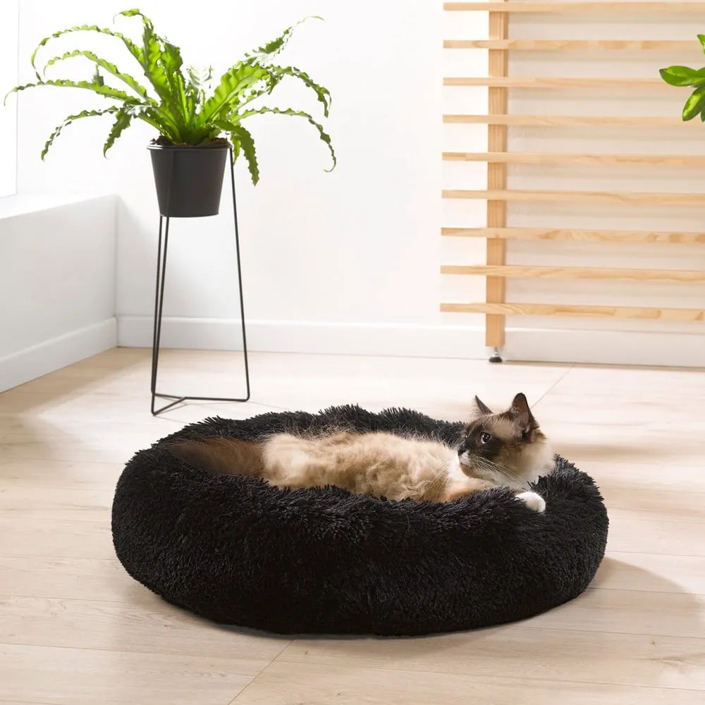 Sötétszürke fekhely kutyáknak ø 75 cm – Love Story