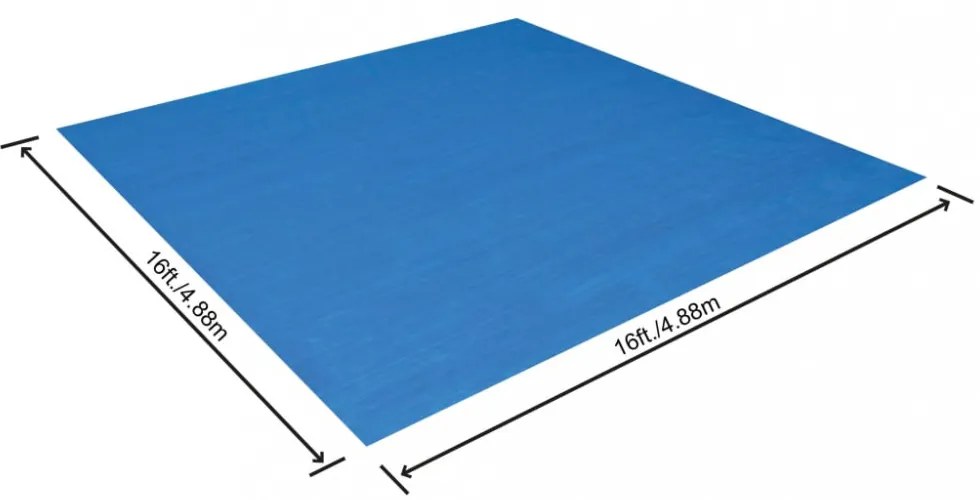 Bestway Flowclear&quot; medencealátét 488 x 488 cm&quot;