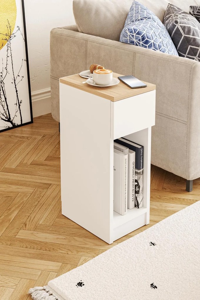 Truva - Sonomo Oak, White
