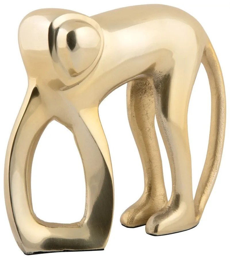 Fém szobor (magasság 15 cm) Monkey – PT LIVING