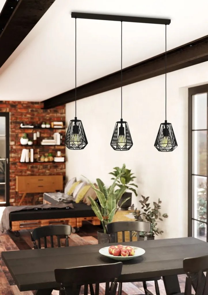 Eglo STYPE 43693 Függőlámpa 3x40W/E27 IP20