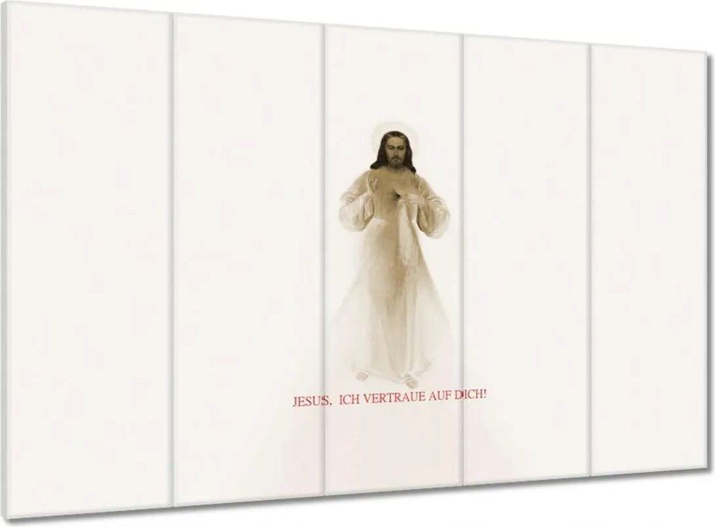 Festmények 100x70 Jesus Ich vertraue Dich
