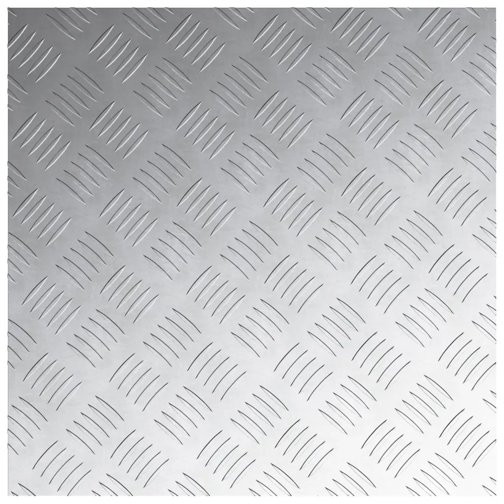Alumínium Rácsos Lemezek 2 db Csúszásmentes 50x50 cm