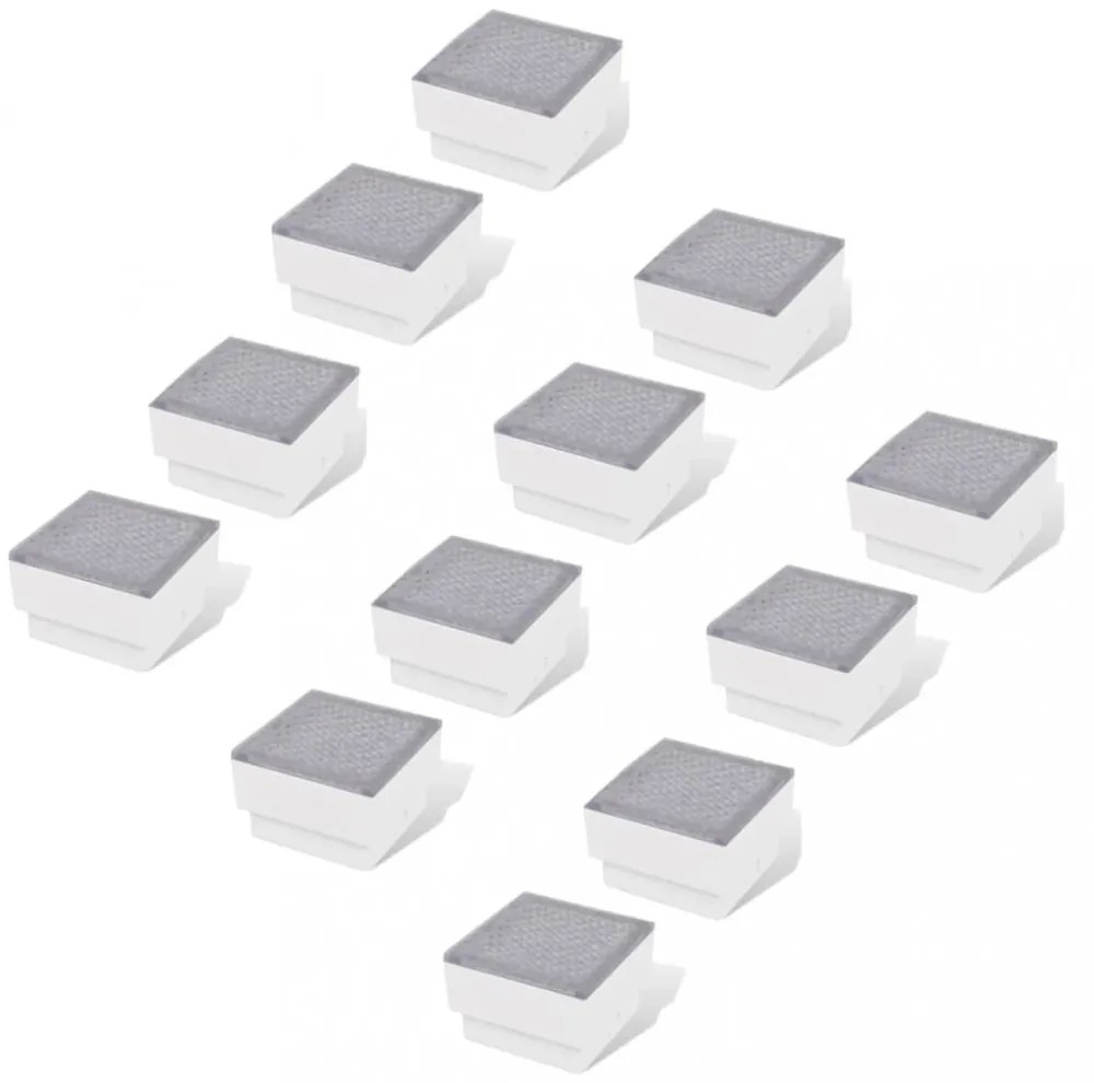 12 db beépíthető LED fény 100 x 100 x 68 mm