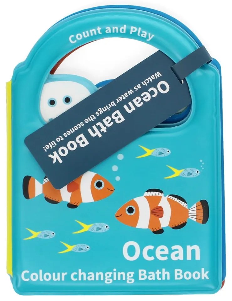 Interaktív játék Colour changing bath book Ocean – Rex London