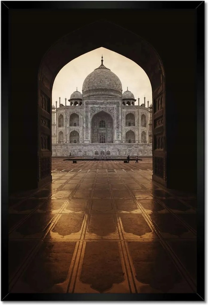 Poszterek keretben 40x60 Taj-Mahal Agra indie