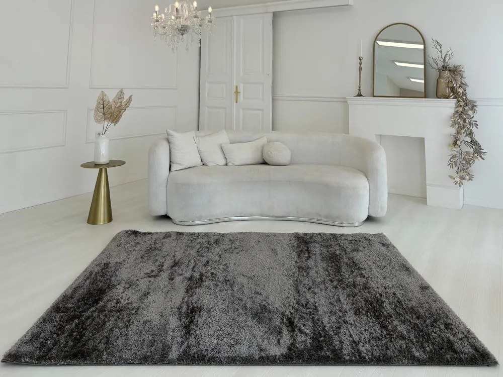 Marinca 5980 antracit shaggy szőnyeg 40x70 cm