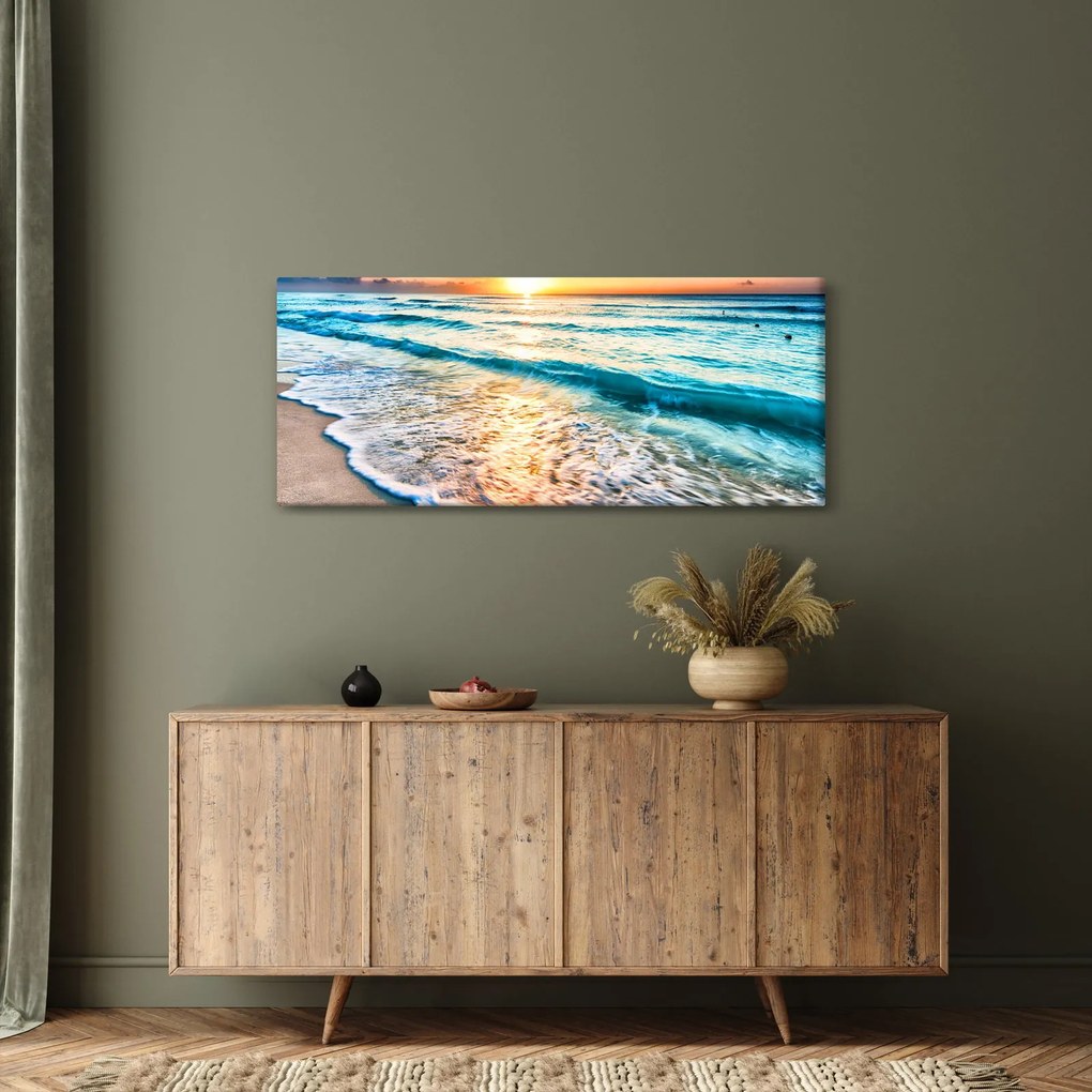 Kép - Tengeri strand (120x50 cm)