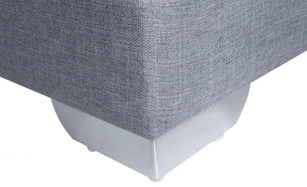 Franciaágy Boxspring 180 cm PREMIER (matracokkal) (világosszürke). 1007441