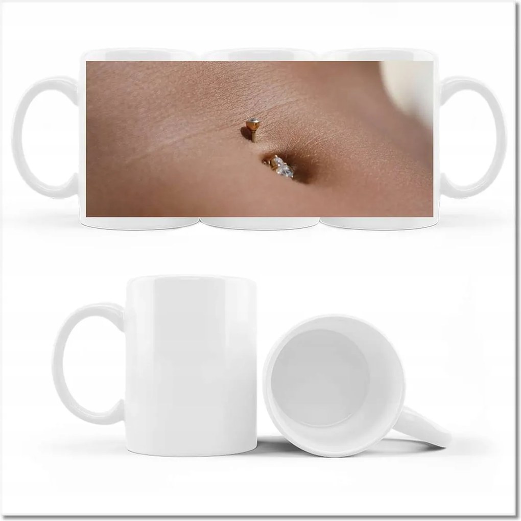 Fotó bögre Test fülbevaló