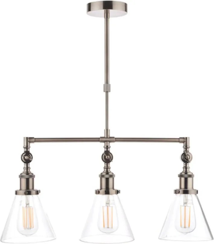 Laura Ashley Isaac 3650343-Q Függőlámpa 3x40W/E27 IP20