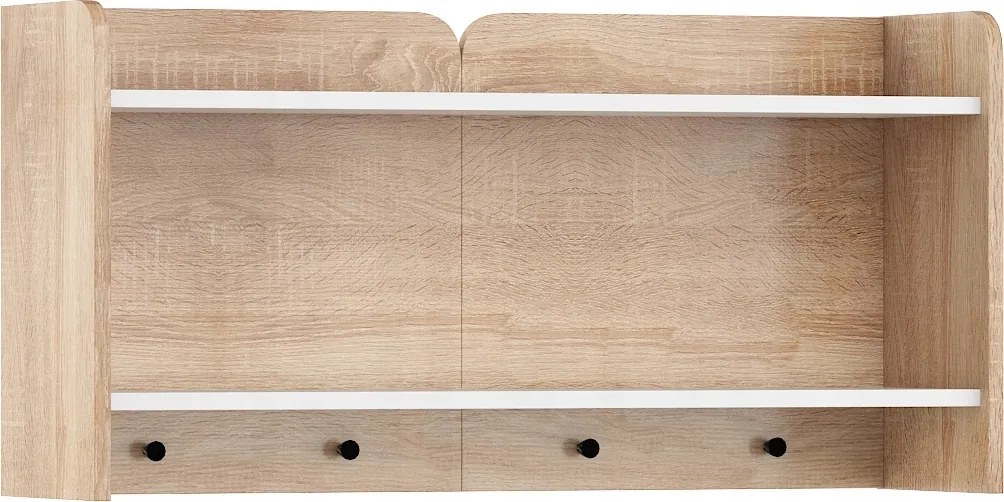 Előszobai akasztó Dolce DOL-25 sonoma fehér