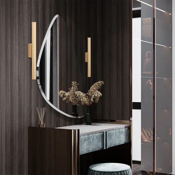 Argon 7224 - LED Fali lámpa GRECO 2xLED/4,2W/230V 3000K arany