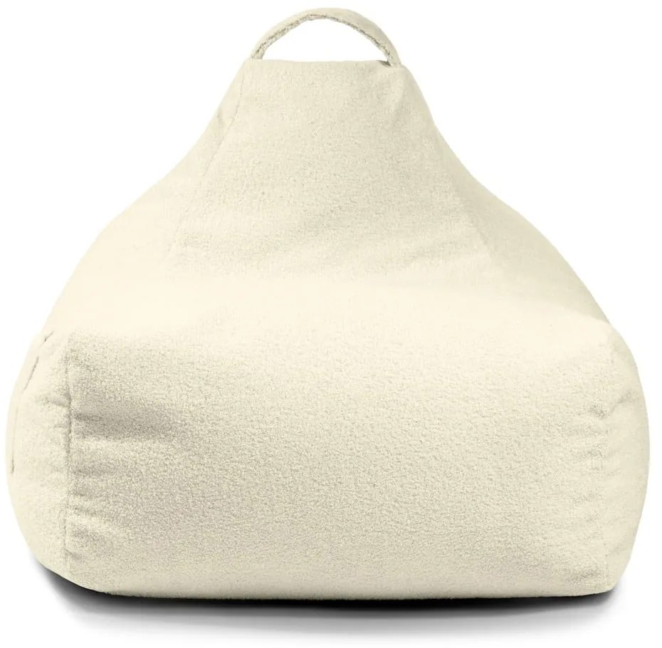 Barna buklé gyerek babzsákfotel Game Amuse – SLOWDOWN