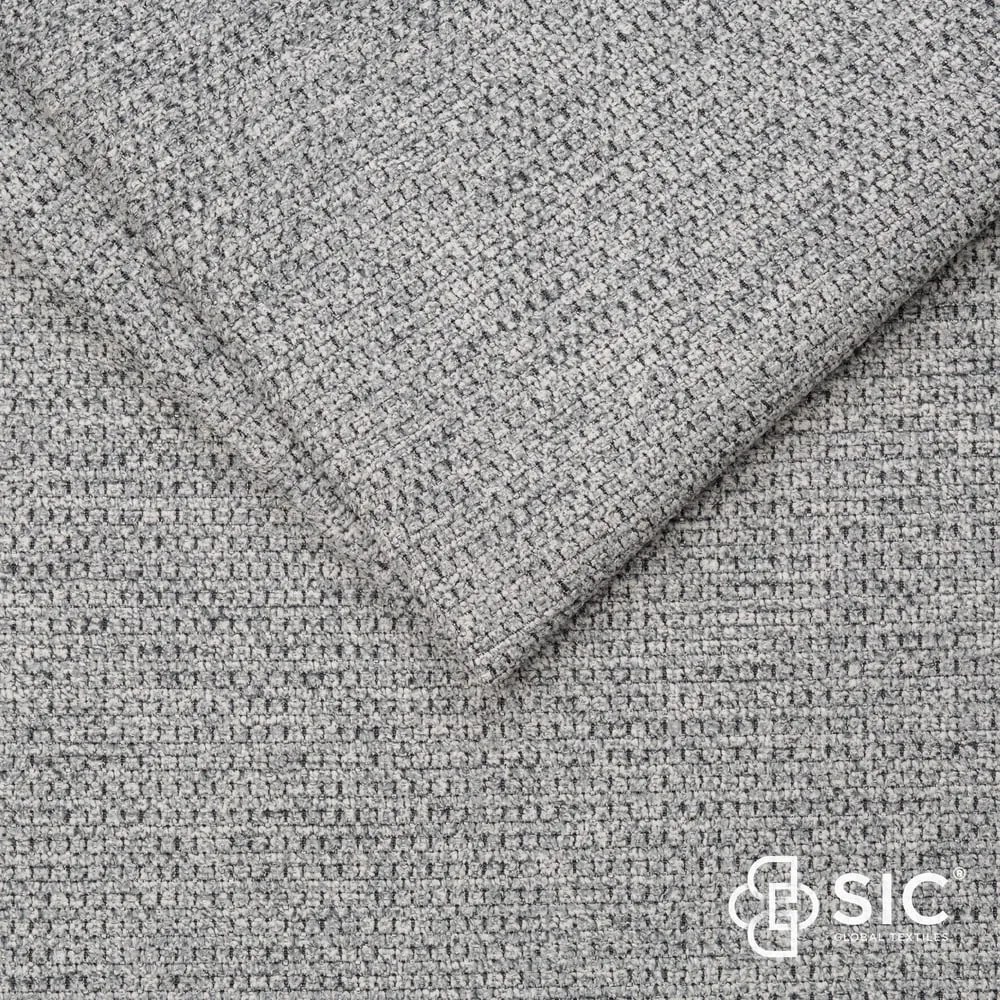 Világosszürke kárpitozott franciaágy ágyrács nélkül 180x200 cm Smart – Meise Möbel