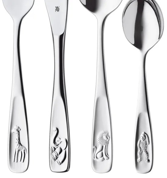 WMF - Gyermek evőeszköz készlet ZOO 4db