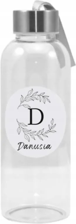 420ml-es névre szóló üvegpalack személyre szabott Ajándék üveg tartóval