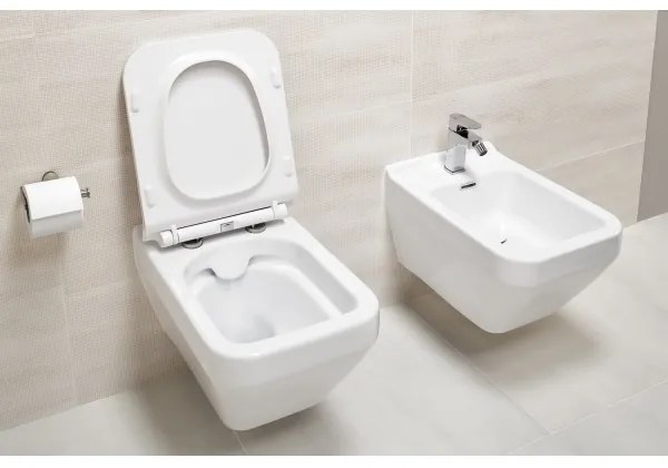 Cersanit S701-213-ECO - Függesztett WC CREA ülőkével kerámia/fehér