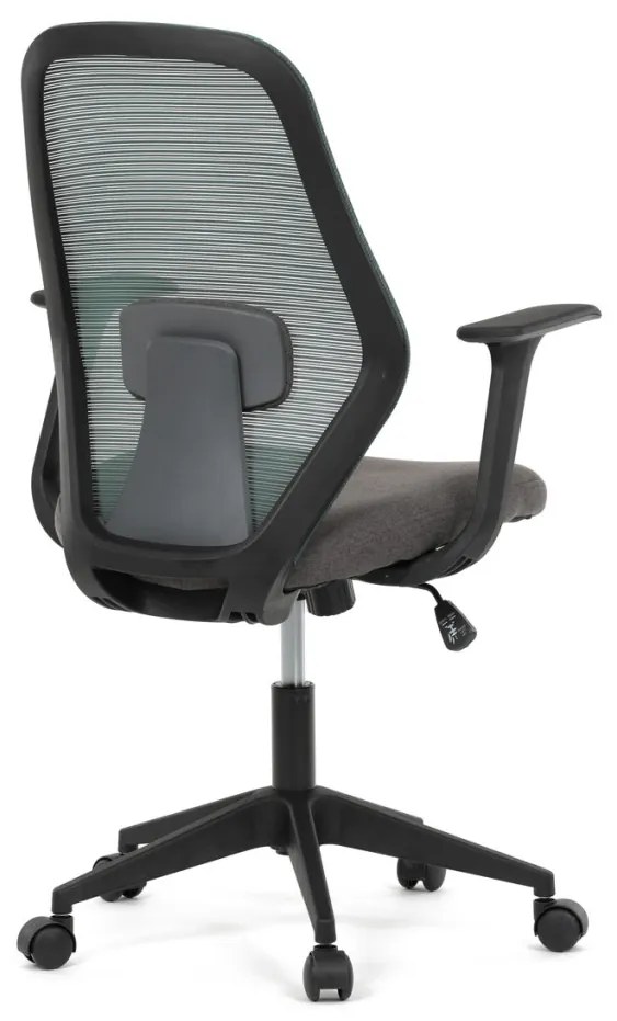 Scaun de birou pivotant de culoare verde cu mecanism de balansare. KA-V3149