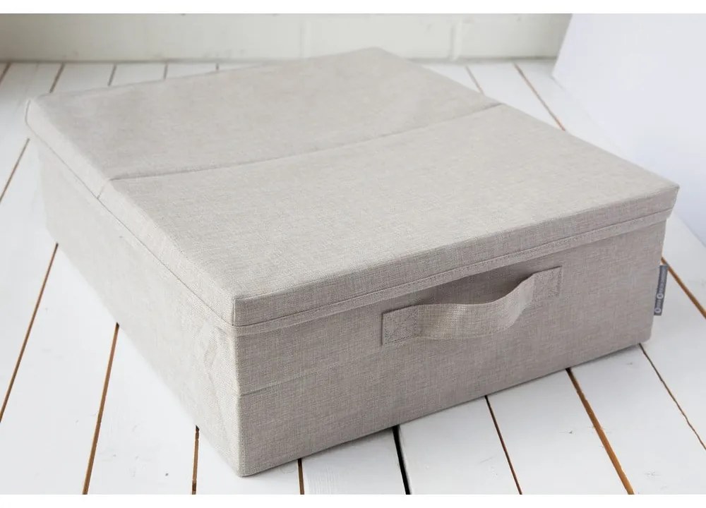 Underbed bézs tárolódoboz - Bigso Box of Sweden